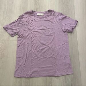 Icebreaker Merino Granary Short Sleeve T-Shirt - Purple Gaze, Size XS
